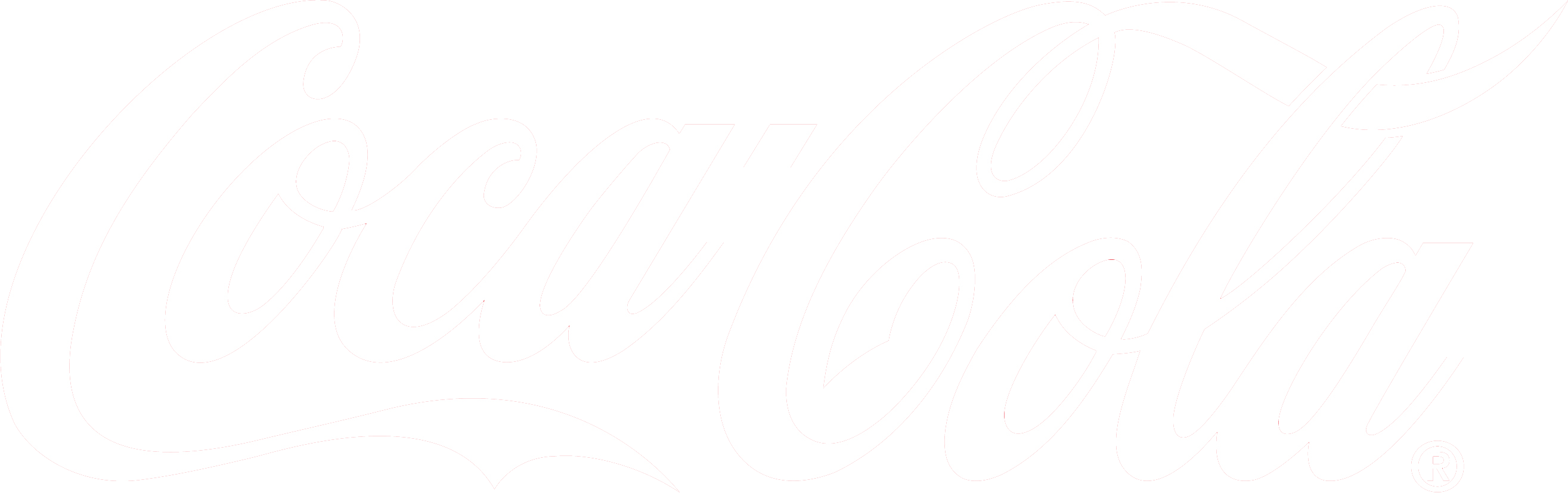 Coca Cola Logo White