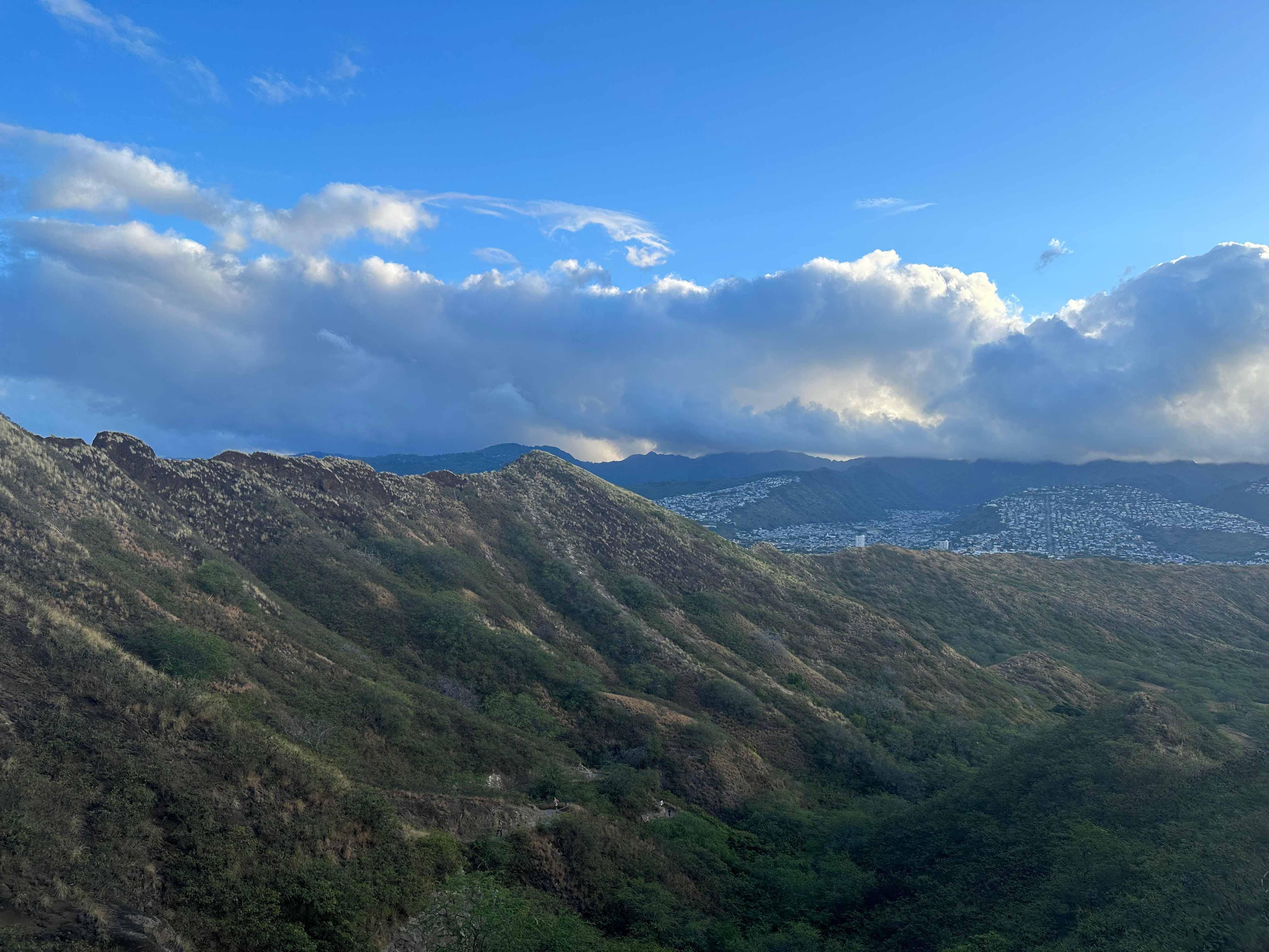 View from top of mountain